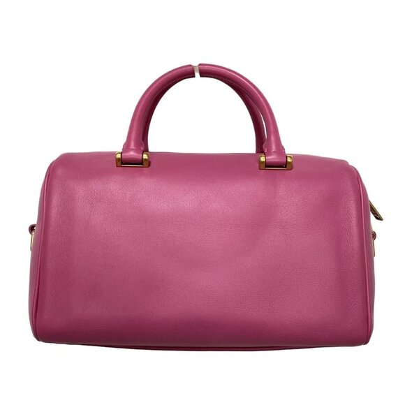 SAINT LAURENT PARIS Baby Duffle Pink Leather - Handbag 575-072125 - Picture 2 of 9